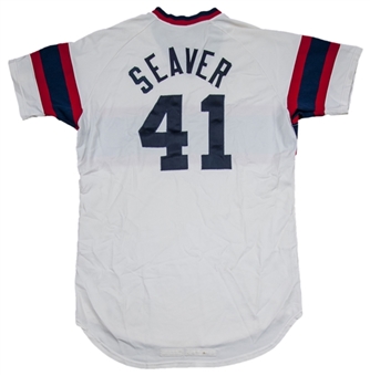 1984 Tom Seaver Game Used and Signed Chicago White Sox Spring Training Jersey (PSA/DNA)